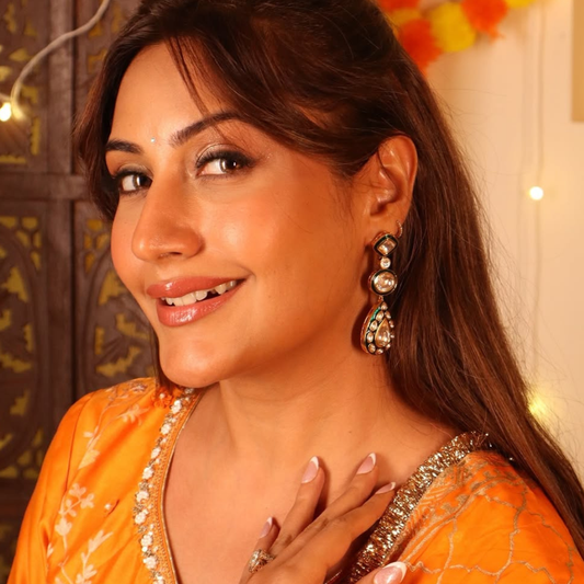 Antique Kundan Earrings