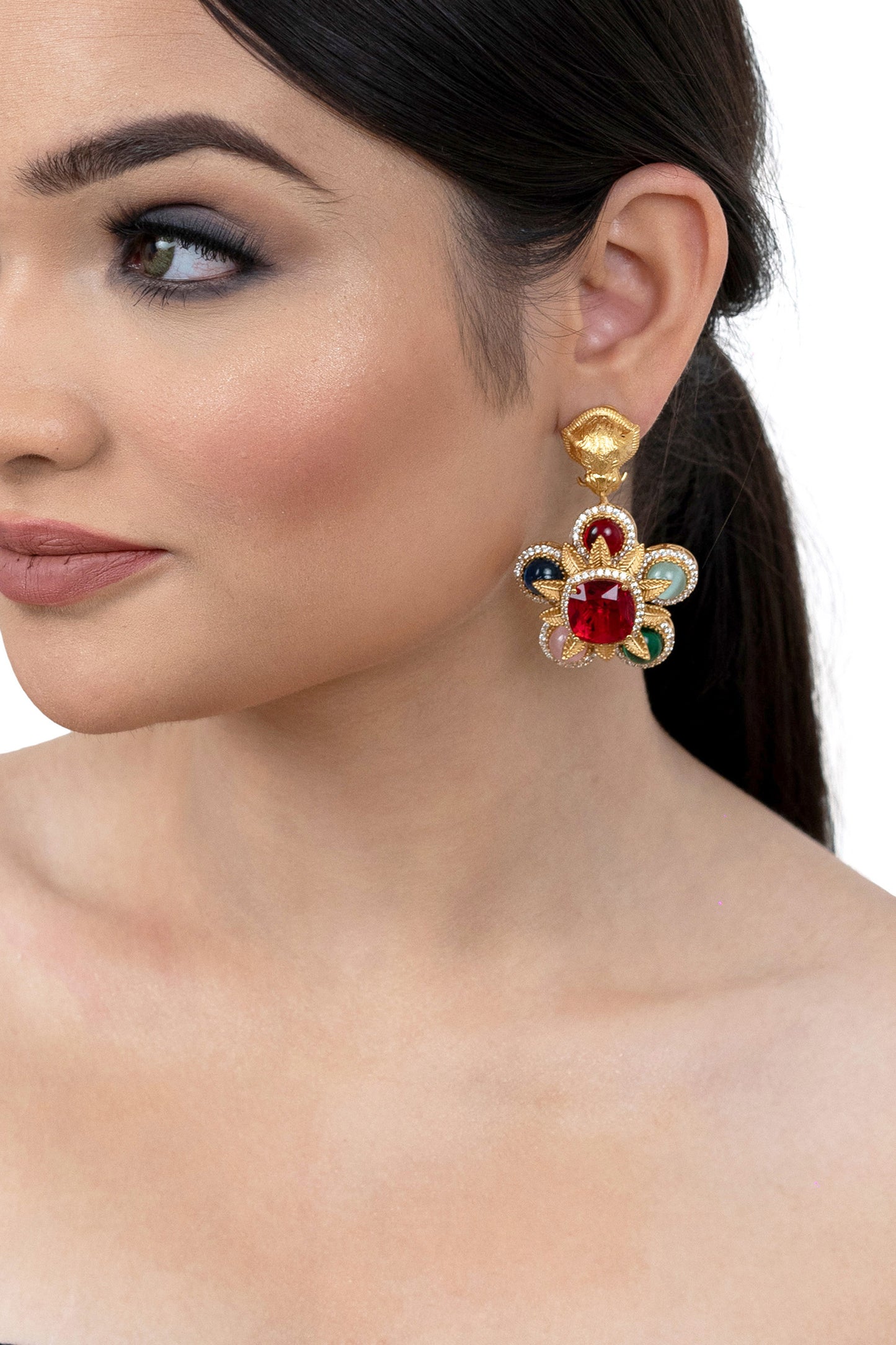 Multicoloured Danglers
