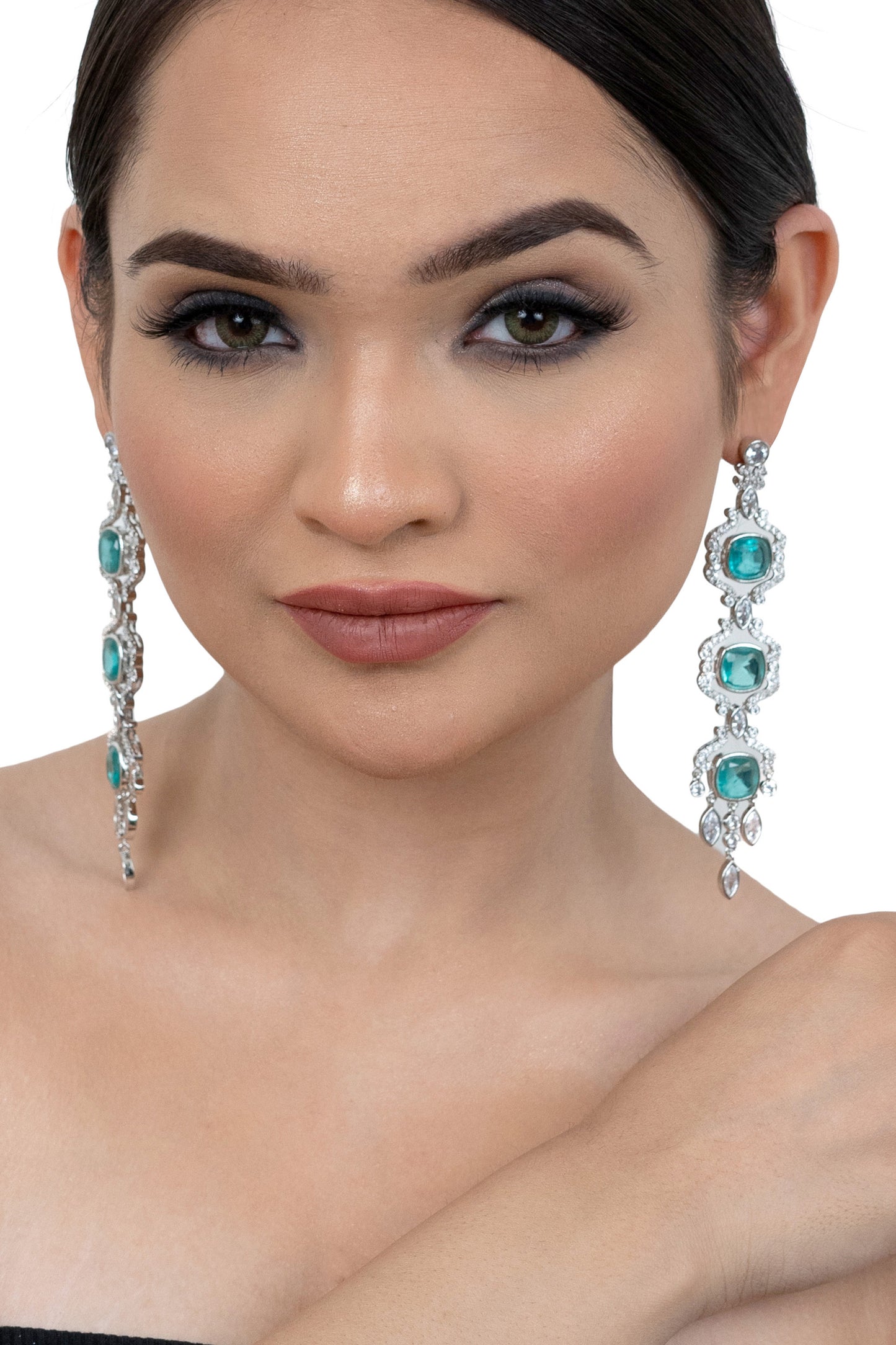 Turquoise Danglers