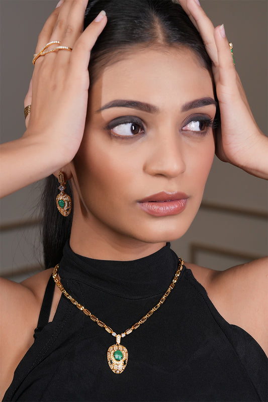 Serpent Statement Necklace