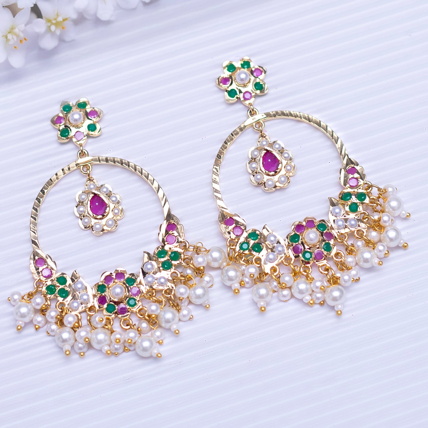 Jaadu Multi-Coloured Jhumkis