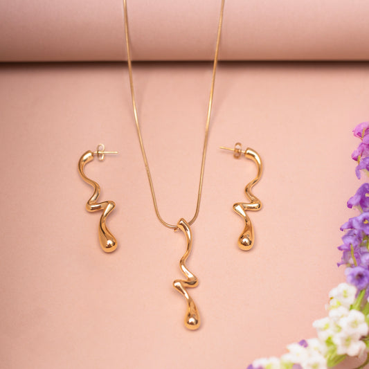 Twist Necklace Set