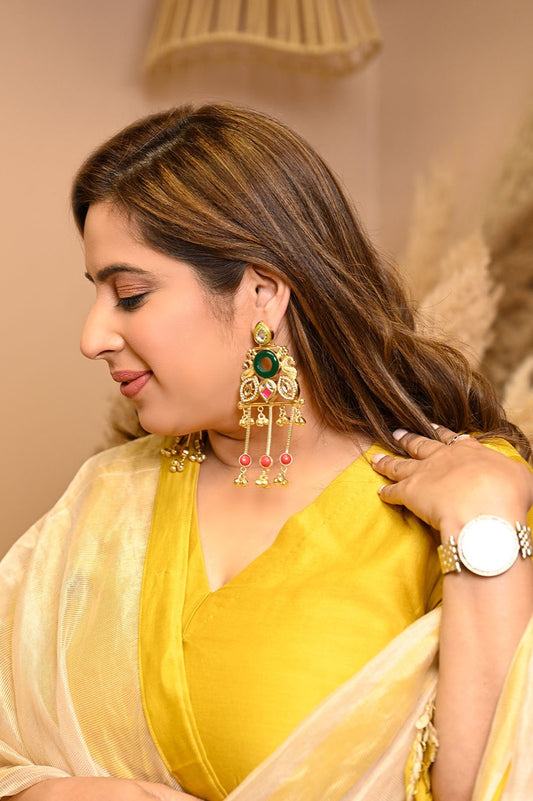 Green Shaadi Waale Jhumke