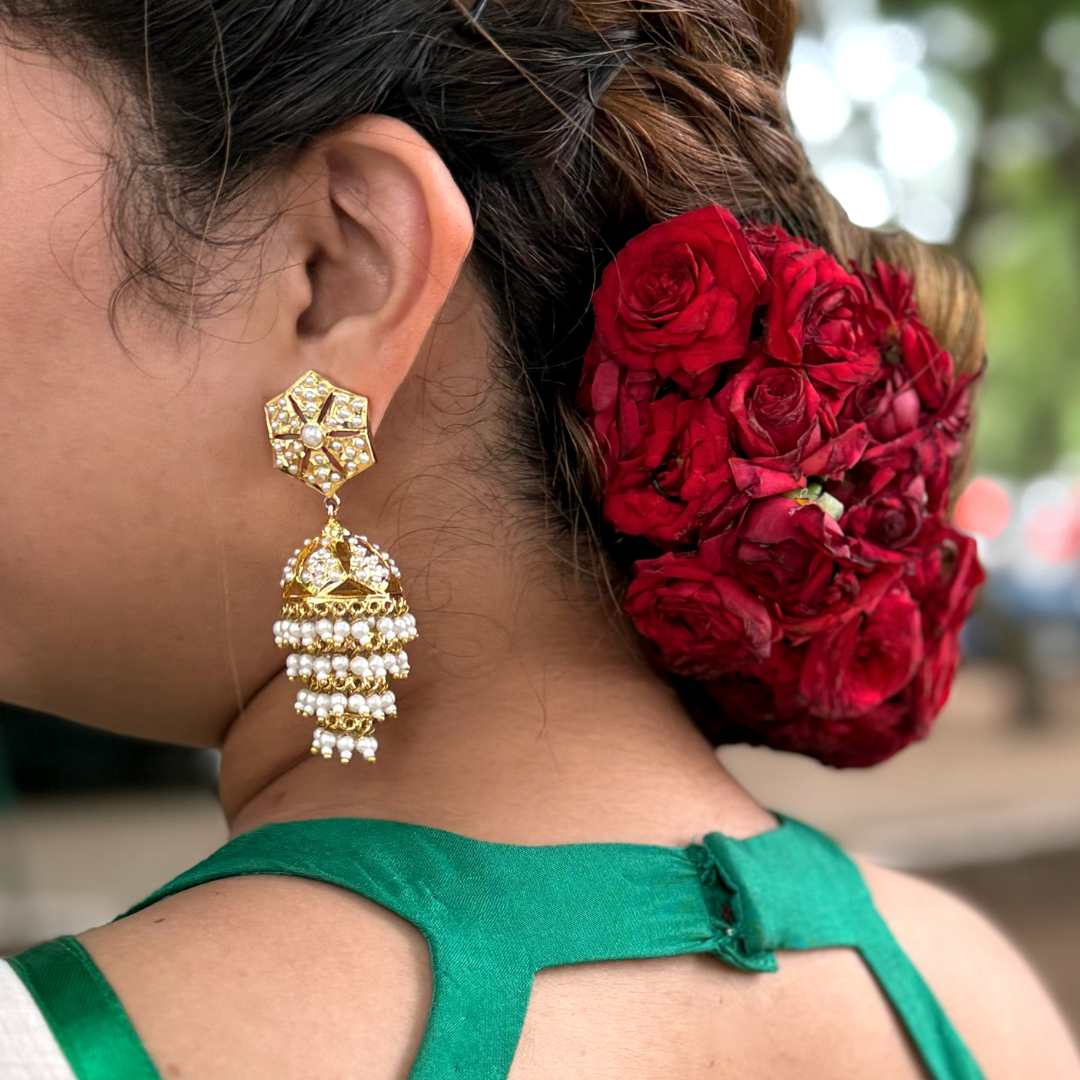 Gold Plated Heritage Jhumka