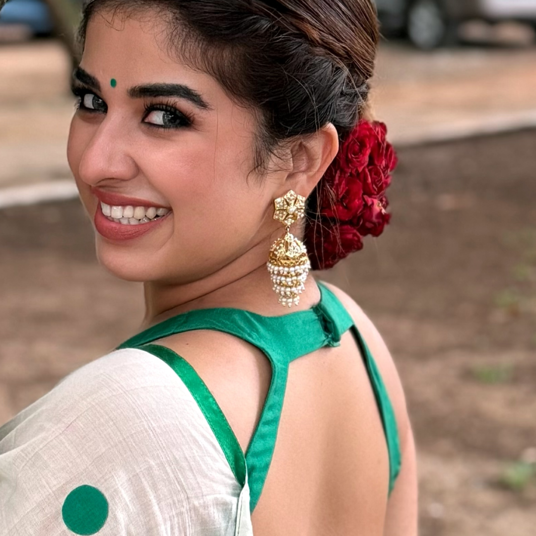 Gold Plated Heritage Jhumka