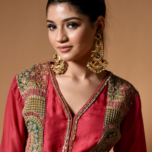 Gold Plated Wedding Jhumka