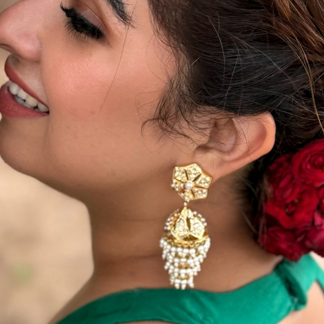 Gold Plated Heritage Jhumka