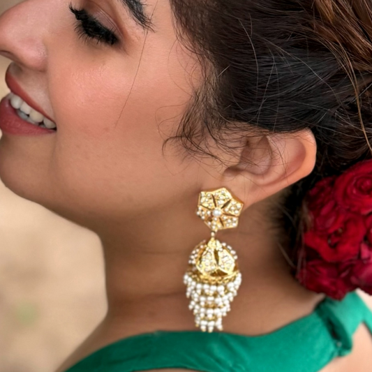 Gold Plated Heritage Jhumka