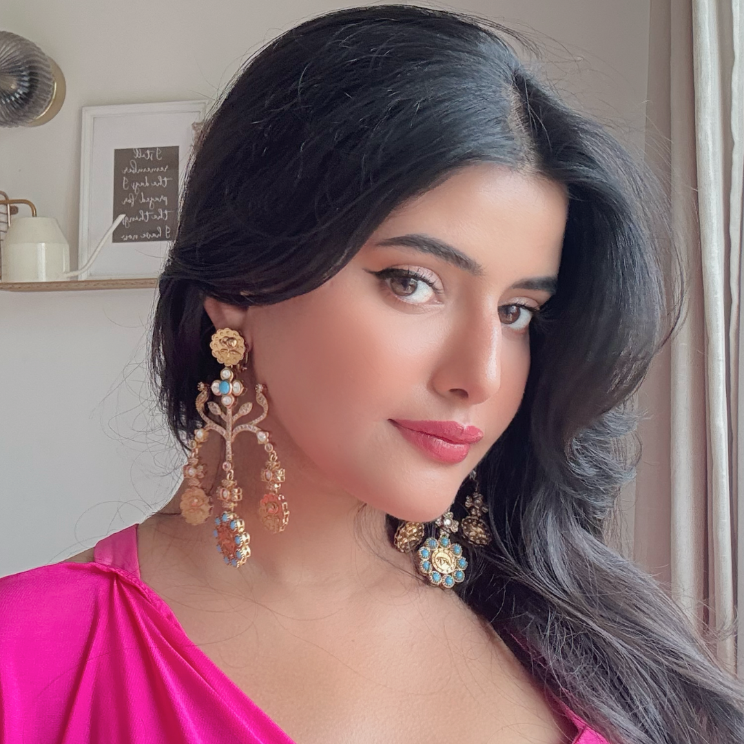 Sabyasachi Inspired Golden Danglers