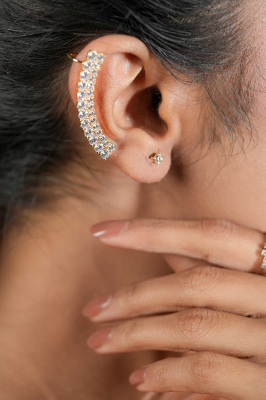 Zircon Ear cuffs (right ear)