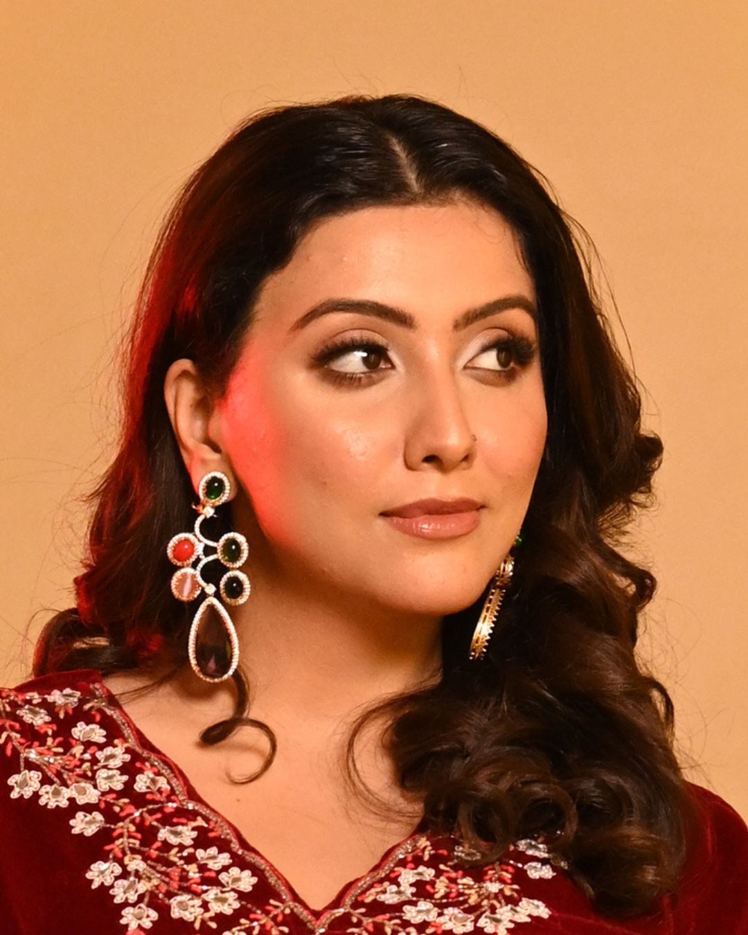 Multicolor Zircon Danglers