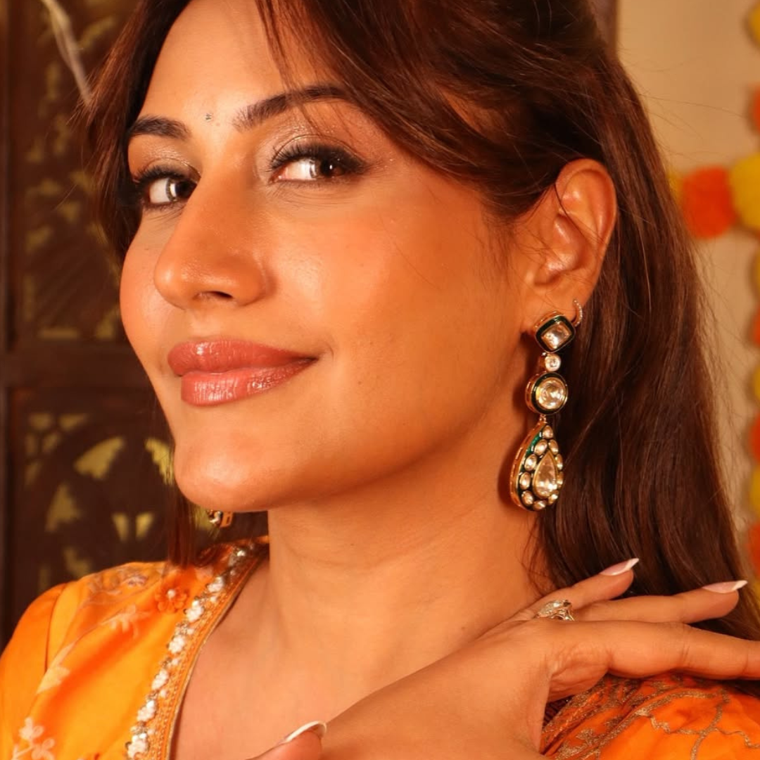 Antique Kundan Earrings