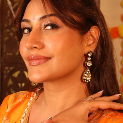 Antique Kundan Earrings