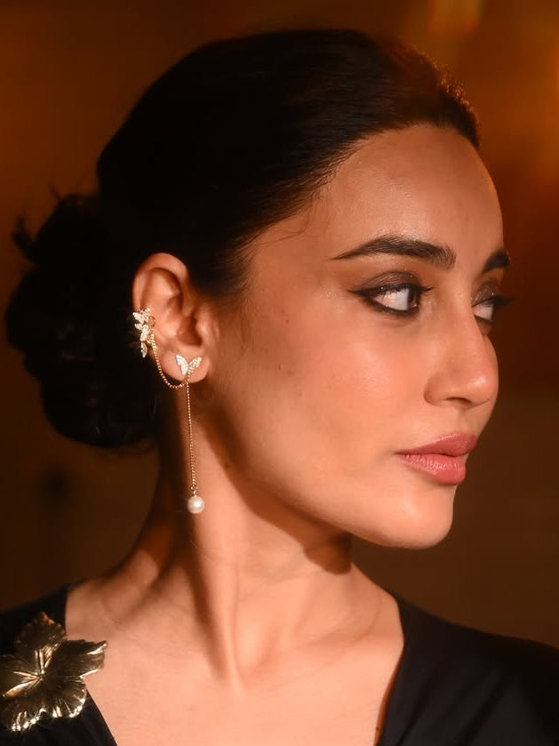 Butterfly Ear cuff (left ear)