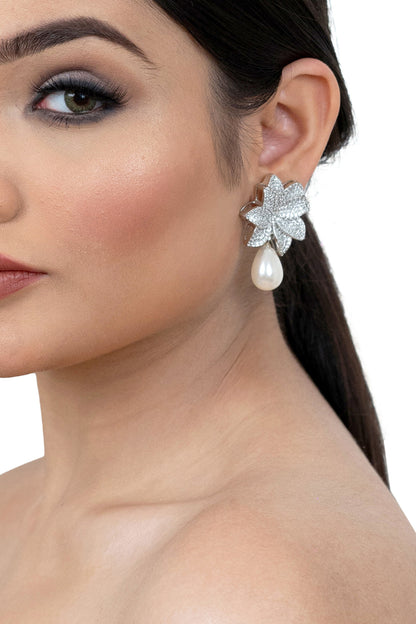 Star Pearl Earrings