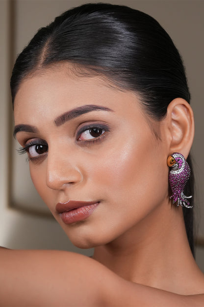 Statement Bird Earrings
