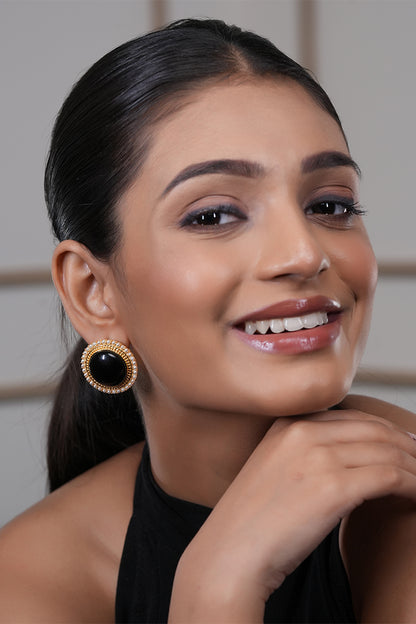 Black Pearl Studs