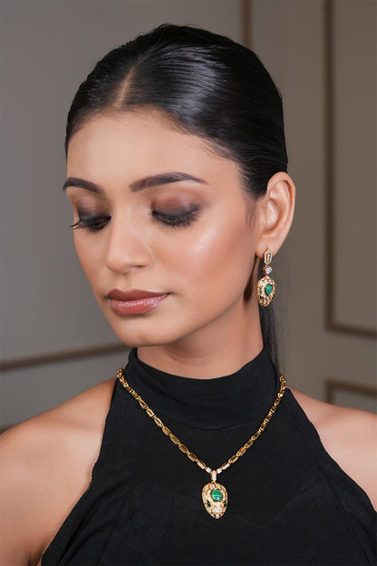 Serpent Statement Necklace