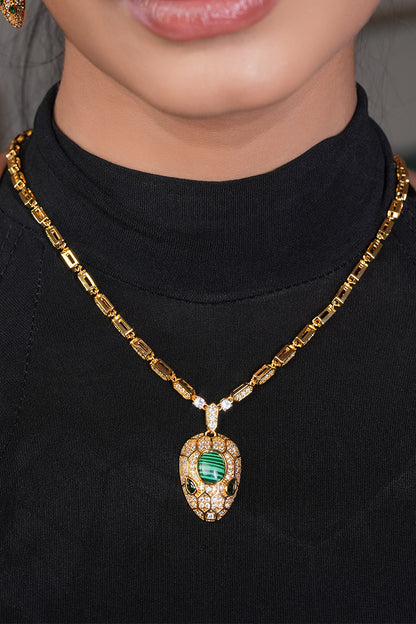 Serpent Statement Necklace