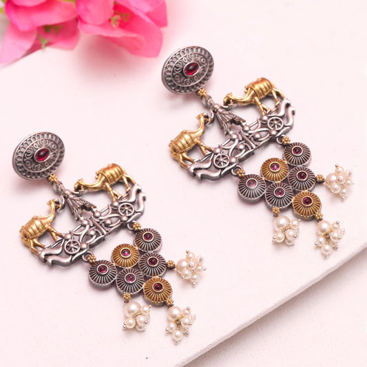 Camel Earrings