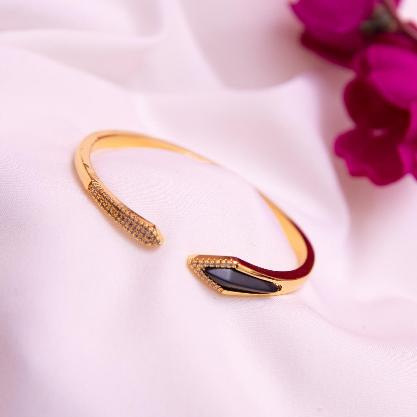 Gold & Black Bracelet