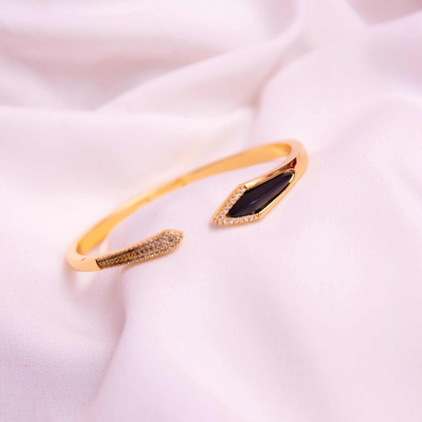 Gold & Black Bracelet