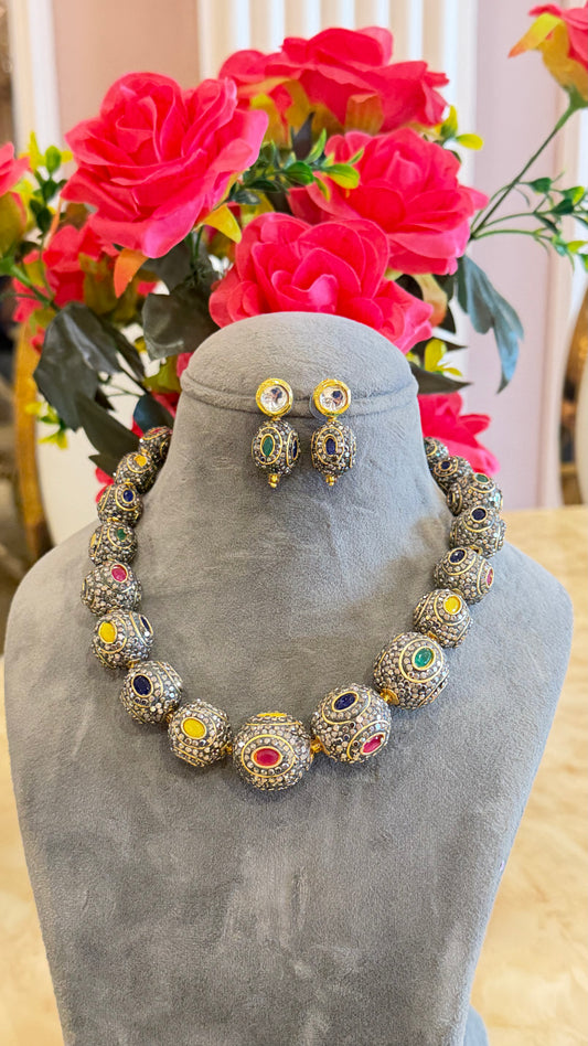 Navrattan Beads Maala