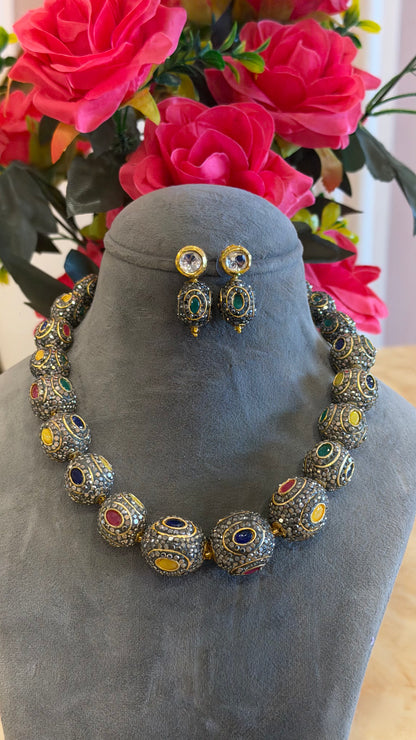 Navrattan Beads Maala