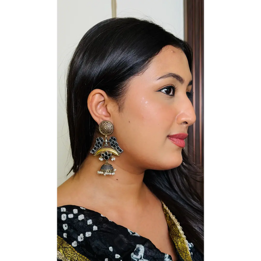 Black Bird Earrings