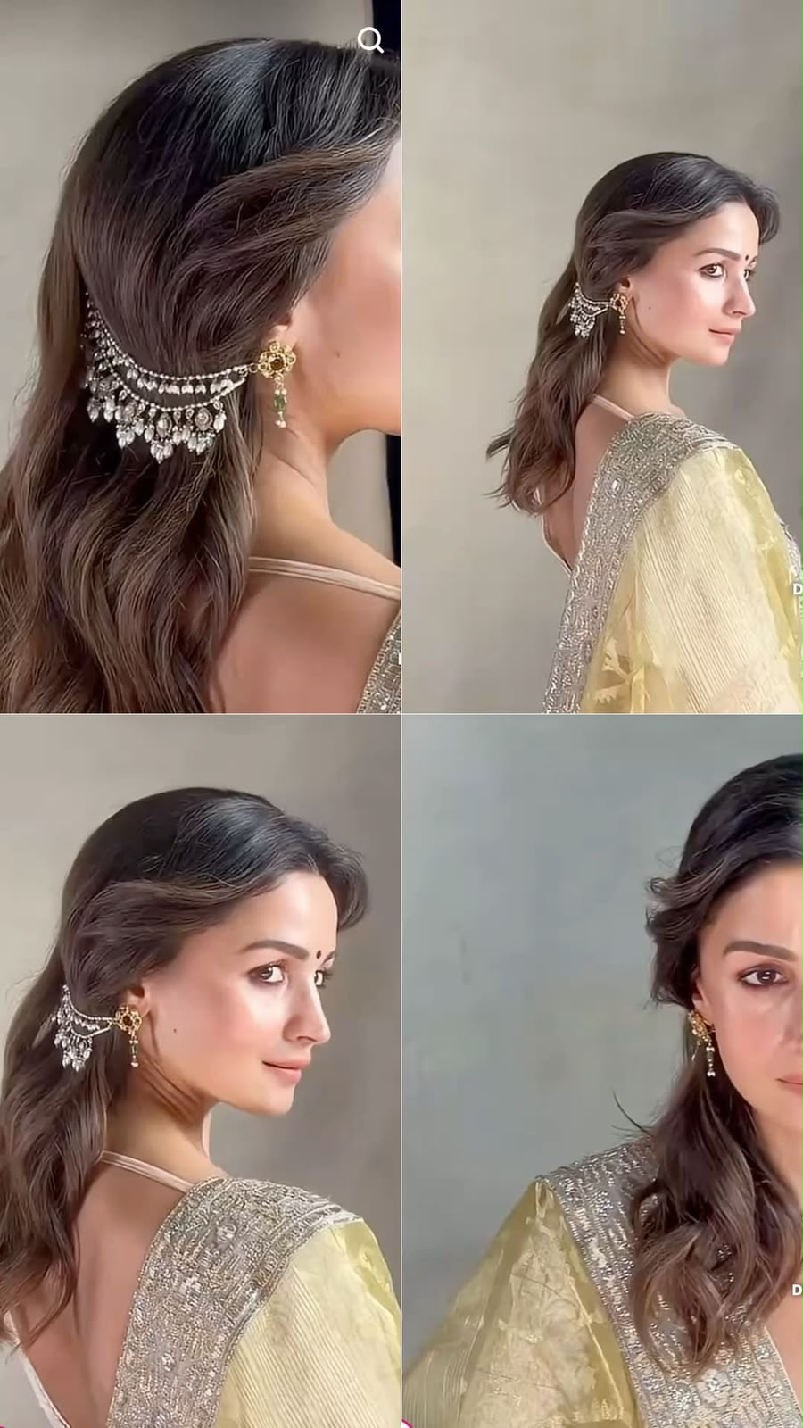 Alia Bhatt inspired Kaan chain (pair)