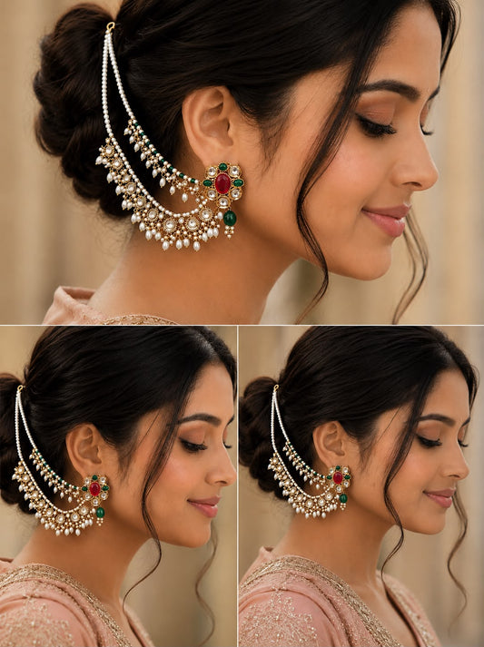 Alia Bhatt inspired Kaan chain (pair)