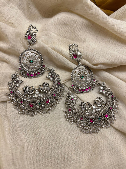 Peacock Jhumkis
