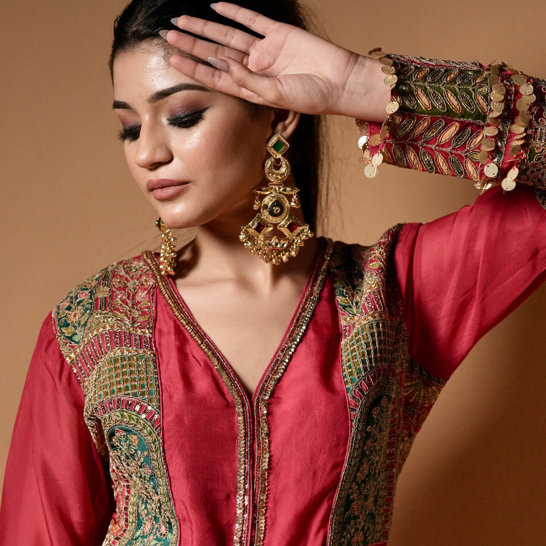 Gold Plated Wedding Jhumka