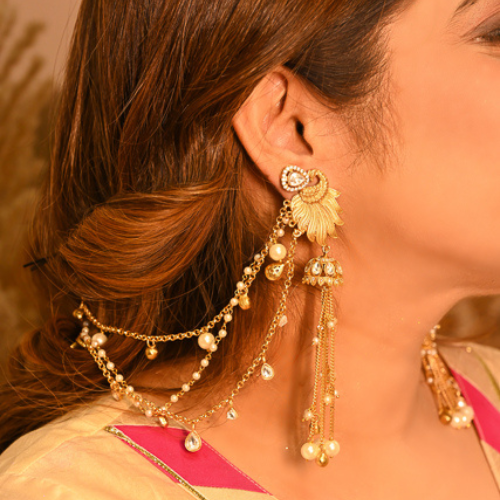 Meher-E-Kaan Chain Earrings