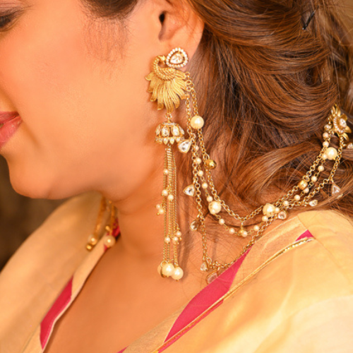Meher-E-Kaan Chain Earrings