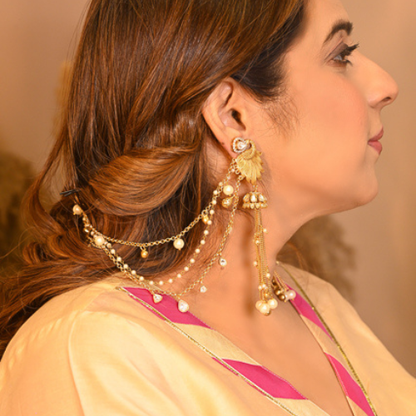 Meher-E-Kaan Chain Earrings