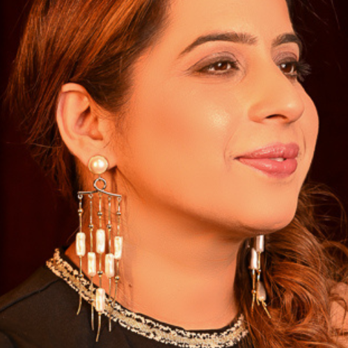 Pearl Golden Danglers