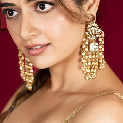 Ruhani Jhalar Earrings